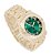 Relógio Masculino Charles Raymond L0504RNB ZZ Gold Money Green - Imagem 2