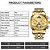 Relógio Masculino OLEVS XLY-S-G6617GG-GG - Imagem 5