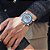 Relógio Masculino FANMIS CR 8291 silver blue - Imagem 5