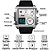 Relógio Masculino SKMEI SKMEI-1391-Silver Black-F - Imagem 3