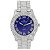 Relógio Masculino Charles Raymond ST10327DX Color (Royal Blue Silver) - Imagem 1