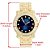 Relógio Masculino Charles Raymond L0504 (L0504DX Gold-Blue) - Imagem 2