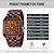 Relógio Masculino Dentily Q1008-brown&red - Imagem 4