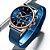 Relógio Masculino CRRJU stainless steel mesh watches - Imagem 3