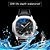 Relógio Masculino Tiong CHXI8213-LB-sliver black - Imagem 5
