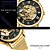 Relógio Masculino Dentily FOR08-gold black - Imagem 5