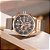 Relógio Masculino FANMIS CR 8291 rose gold gray - Imagem 3