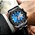 Relógio Masculino BY BENYAR S001-Blue Black - Imagem 5