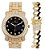Relógio Masculino Charles Raymond L0504B (L0504DXB ZZ Gold Black Panther) - Imagem 1