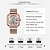 Relógio Masculino Tiong GMT1148-Rose White - Imagem 3