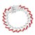 Relógio Masculino Charles Raymond L0504B (L0504RNB ZZ Silver Blood Red) - Imagem 5