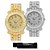 Relógio Masculino Techno Pave 7341-2-PK-MB - Imagem 1