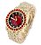 Relógio Masculino Charles Raymond ST10327DxxS (Color Blood Red Gold) - Imagem 3
