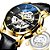 Relógio Masculino Dentily T9005A-black&gold - Imagem 2