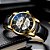 Relógio Masculino Dentily T9005A-black&gold - Imagem 3