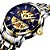 Relógio Masculino Dentily T9005A-goldblue - Imagem 2