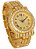 Relógio Masculino Charles Raymond L0504 (Gold Blue Roman #) - Imagem 3