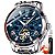 Relógio Masculino OLEVS TJ-S-G6701GB-BL - Imagem 1
