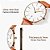 Relógio Masculino BEN NEVIS L6628R-OrangeWhite-P - Imagem 3