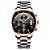 Relógio Masculino CRRJU CJ2214SL-RS-BK - Imagem 1