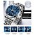 Relógio Masculino OLEVS SC-S-G2858GB-BL - Imagem 4