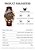 Relógio Masculino OLEVS WD-S-G2872PZ-MG - Imagem 4