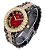 Relógio Masculino Charles Raymond ST10327 RN Single (GunGold Blood Red) - Imagem 2