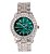 Relógio Masculino Charles Raymond ST10327 RN (ST10236 Marble Green Silver) - Imagem 1