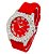 Relógio Masculino Charles Raymond ST10327 RN Single (ST10357 Silver Red) - Imagem 2