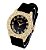 Relógio Masculino Charles Raymond ST10327 RN Single (ST10357 Gold Black) - Imagem 2