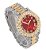 Relógio Masculino Charles Raymond ST10327 RN Single (ST10328TT Blood Red) - Imagem 3