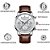 Relógio Masculino CRRJU CRRJU leather watches - Imagem 3