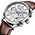 Relógio Masculino CRRJU CRRJU leather watches - Imagem 2