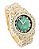 Relógio Masculino Charles Raymond ST10327 RN Single (Gold Money Green) - Imagem 3