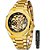 Relógio Masculino Tiong FOR8202-gold black - Imagem 1