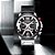 Relógio Masculino FANMIS CR 8329 Silver Black - Imagem 2
