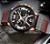 Relógio Masculino FANMIS CR 8329 Rose gold Brown - Imagem 4