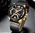 Relógio Masculino FANMIS CR 8329 Gold Black - Imagem 2