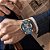 Relógio Masculino FANMIS CR 8329 Rose gold Blue - Imagem 5