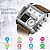 Relógio Masculino SKMEI SKMEI-1391-Silver Coffee-F - Imagem 3
