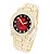 Relógio Masculino Charles Raymond L0504B (L0504DXB ZZ Gold Blood Red) - Imagem 2