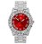 Relógio Masculino Charles Raymond ST10327 RN Single (Blood Red/Silver) - Imagem 1