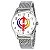 Relógio Feminino Inspirational Time Sikh Khanda Red - Imagem 1