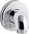 KOHLER 22172-CP Purist Stillness Cotovelo de Abastecimento para Montagem na Parede com Válvula de Verificação para Mangueira de Chuveiro Manual, Cotovelo de Chuveiro Manual, Cromado Polido - Imagem 1