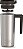 Caneca de Aço Inoxidável Série Alta THERMOS 18 Ounce, Aço Fosco/Preto Espresso - Imagem 5