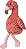 Mary Meyer Bichinho de Pelúcia Putty, 11 polegadas, Flamingo Coral - Imagem 3