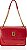 Bolsa de ombro Lyon Karl Lagerfeld Paris, Crimson - Imagem 1