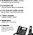 Sistema de telefone com fio/cordless expansível da Panasonic com atendedor automático e bloqueio de chamadas com um toque - 1 aparelho - KX-TGB850B (Preto) - Imagem 2