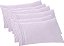 Fronhas de Almofada Sólidas 6-PACK de Conforto Elegante 1500 Fios de Qualidade Egípcia - Fácil Cuidado, Tecido Suave, Resistente a Rugas e Manchas, Fácil de Coloc - Imagem 1