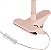 Luminária de Mesa com Braço Ajustável, Matiz Rosa Fosco, Interruptor Liga e Desliga na Linha, Globe Electric 52303 Carter 15 Clip-Arm - Imagem 2